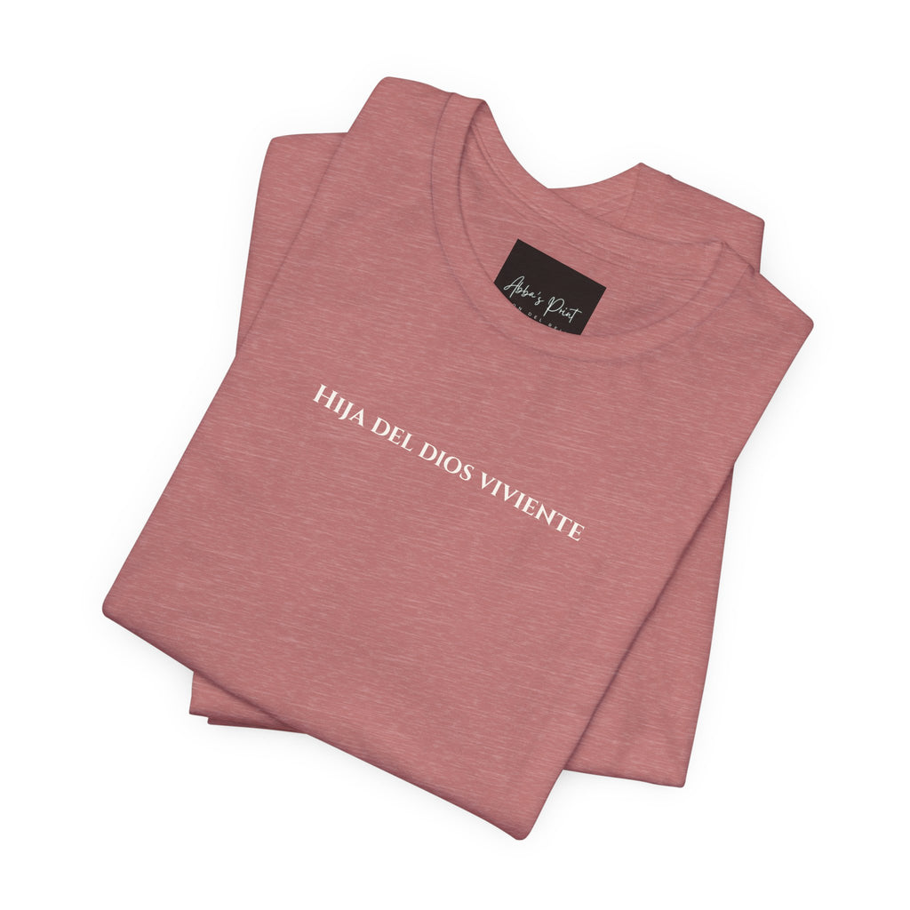 Hija Del Dios Viviente Jersey Short Sleeve Tee