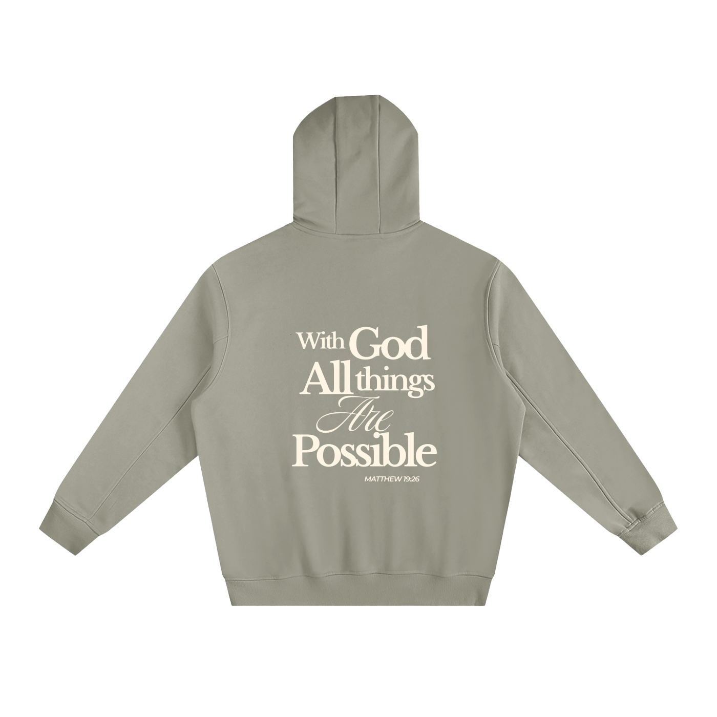 Fleeced High Neck Hoodie