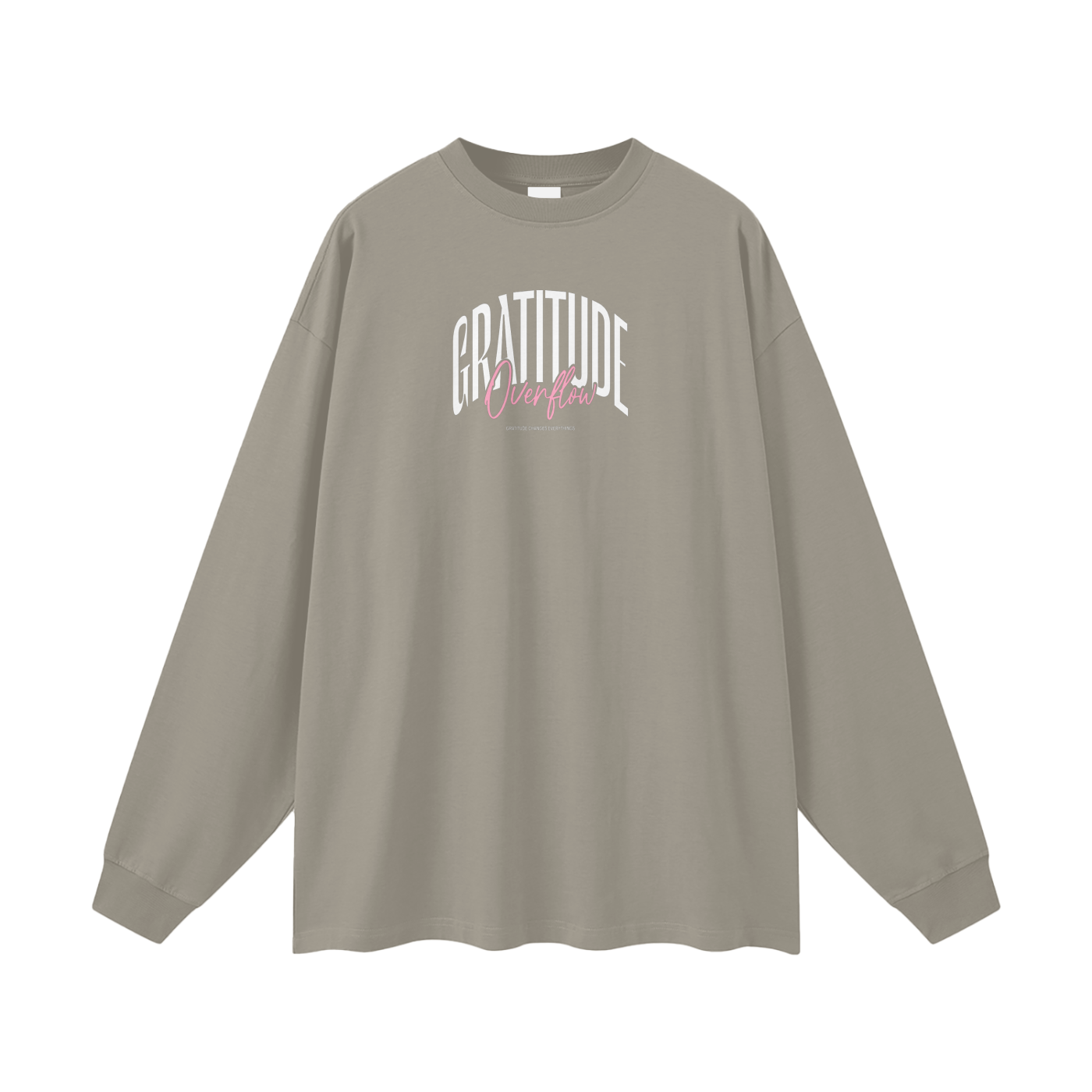 Gratitude changes everything! 100% Cotton Long Sleeve Tee