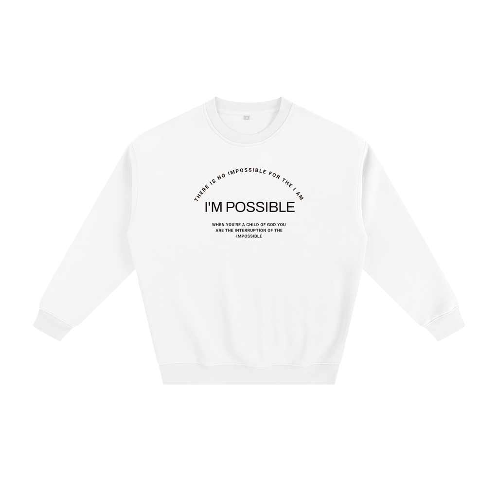 There is No impossible for The I Am. I'm Possible Unisex Fleece