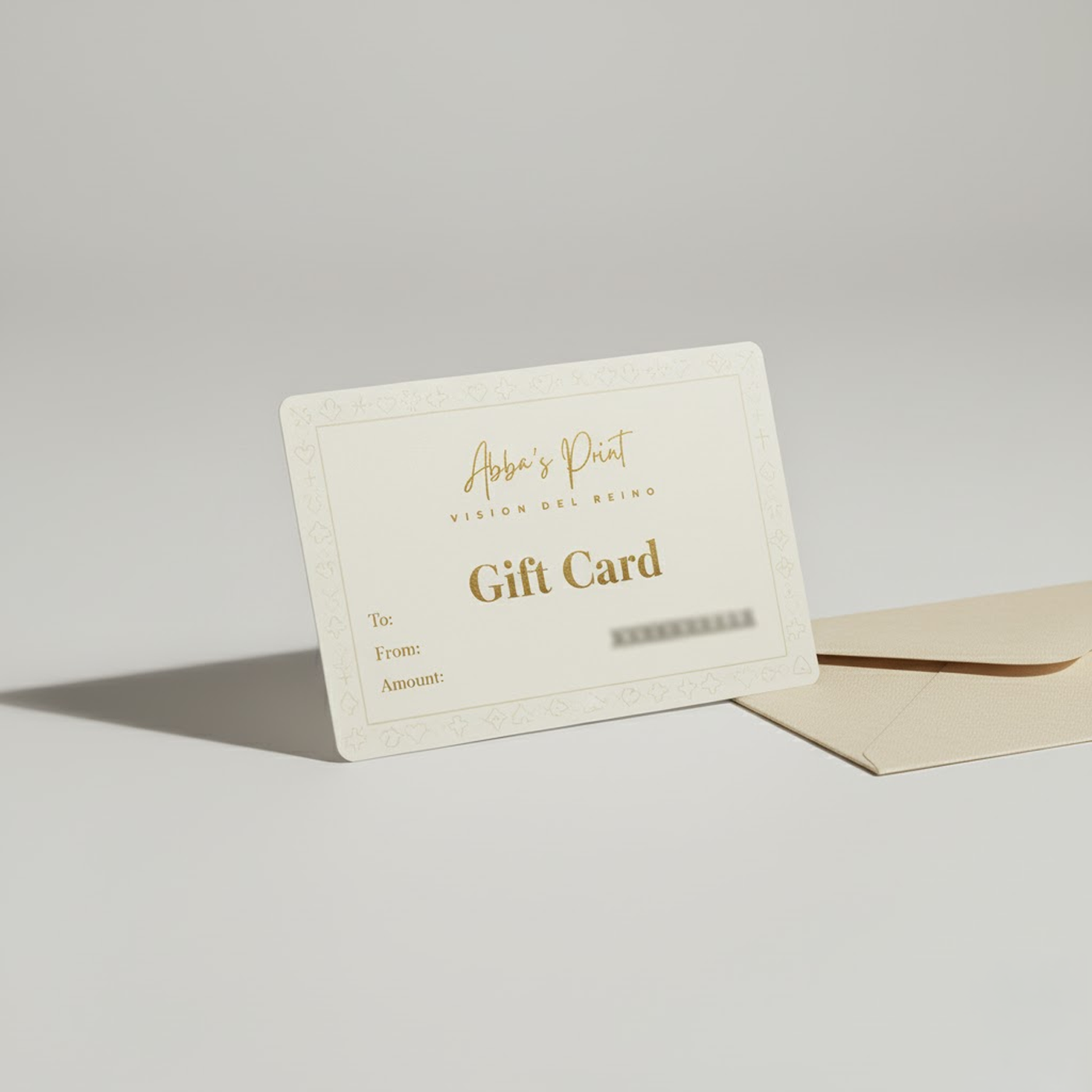 Abbs's Print Vision Del Reino Gift Card